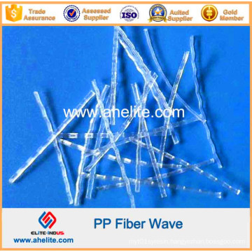 Concrete Fiber Reinforcement Polypropylene Wave Fiber